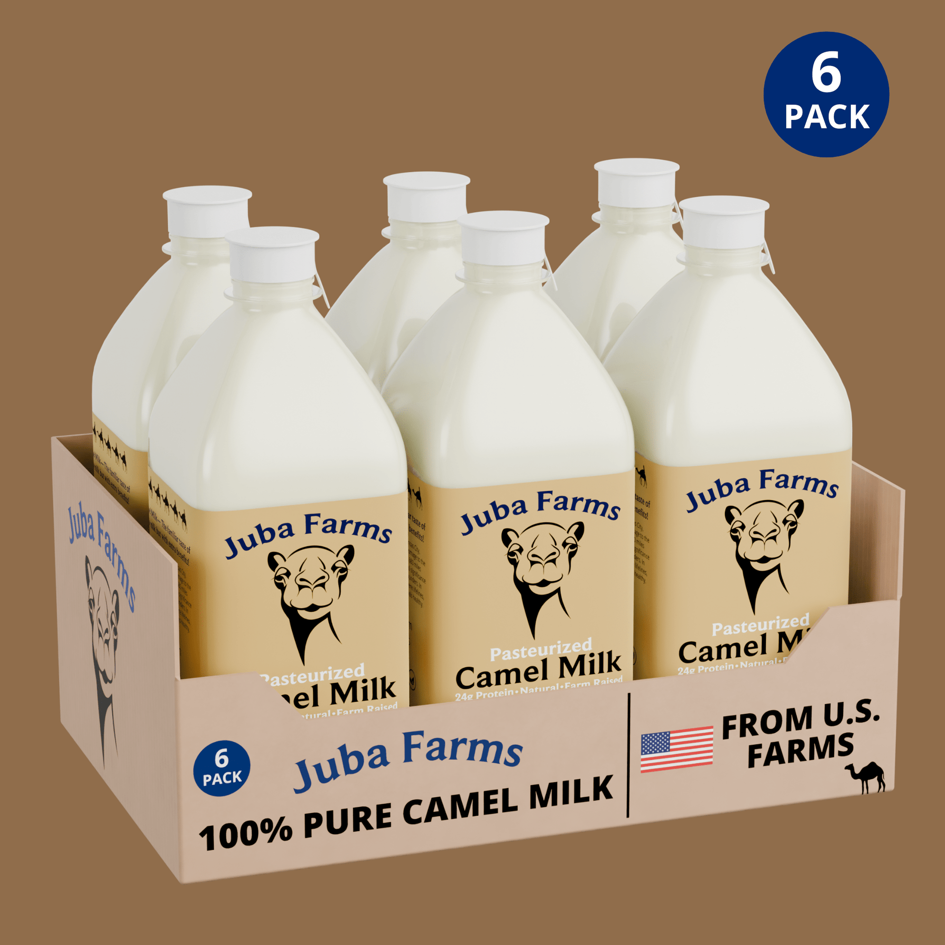 Fresh Camel Milk (1 Liter) - Juba Farms