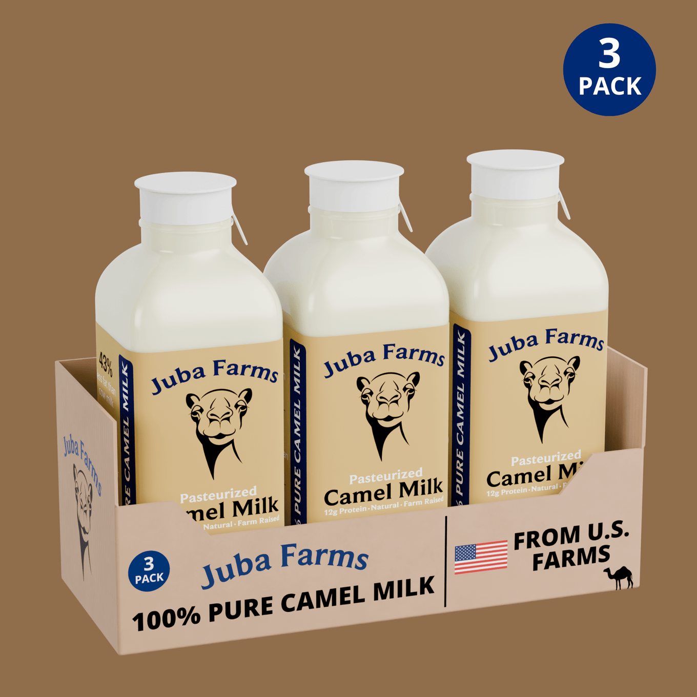Fresh Camel Milk (16 oz) - Juba Farms