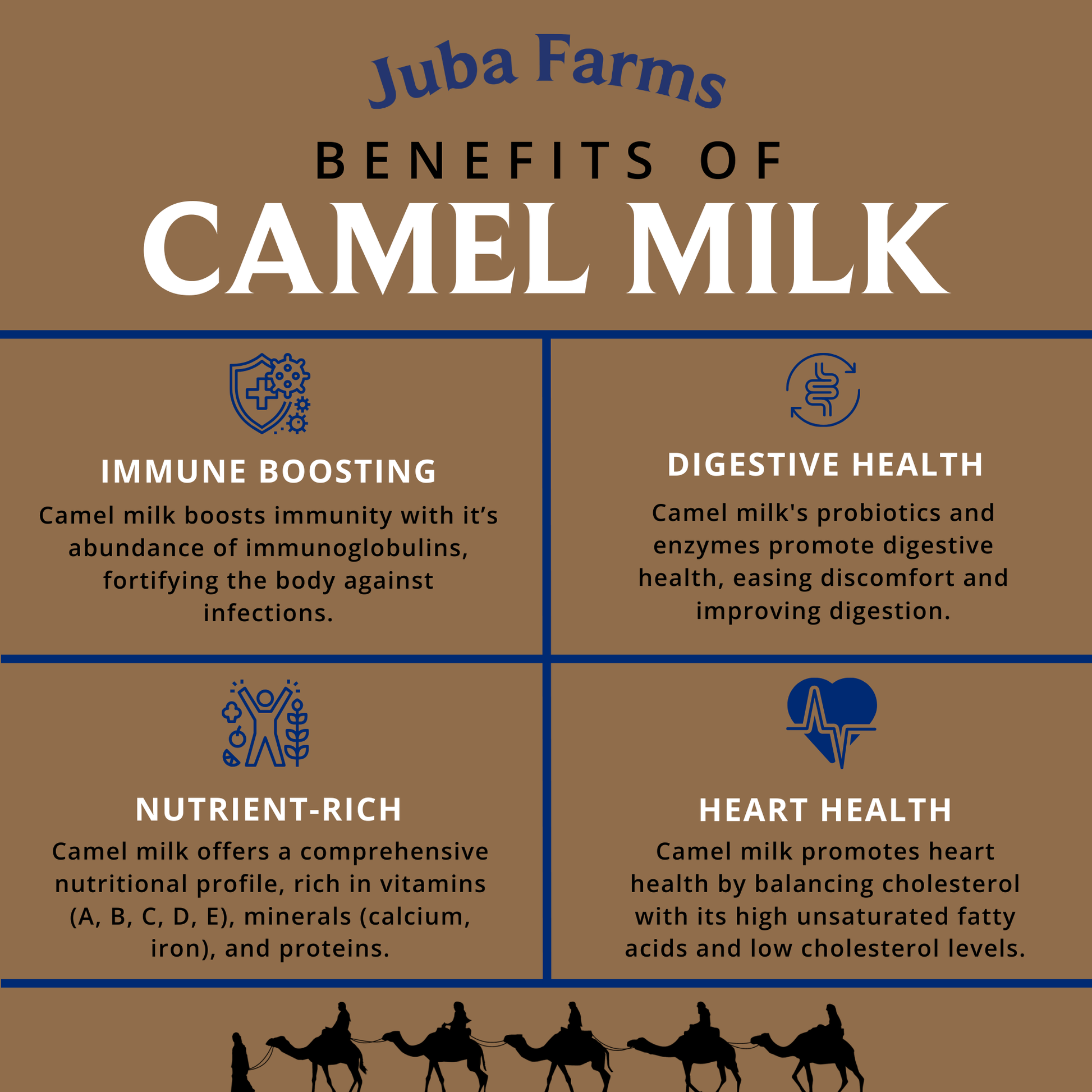 Farm Bottled Camel Milk (16 oz) - Juba Farms