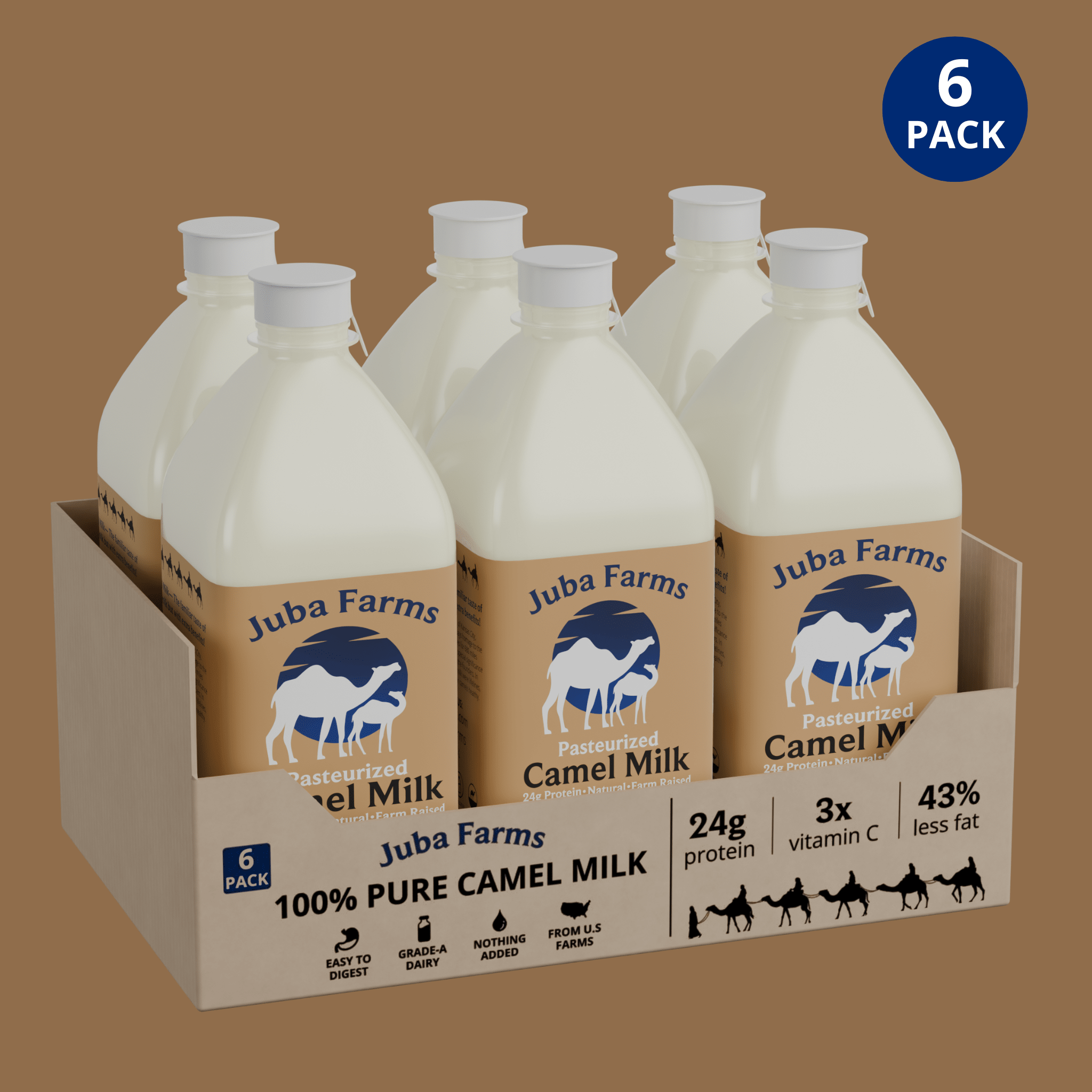 Camel Milk (1 Liter) - Juba Farms
