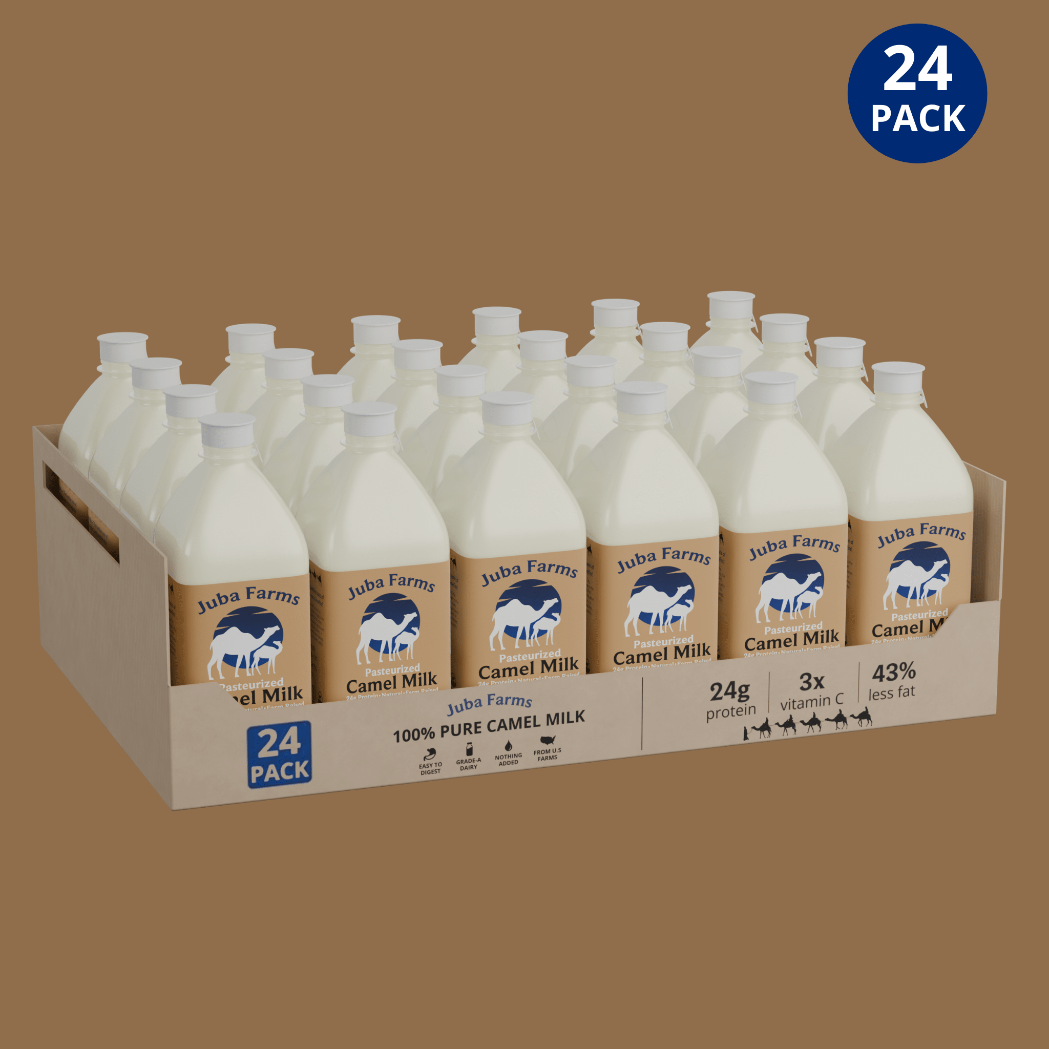 Camel Milk (1 Liter) - Juba Farms