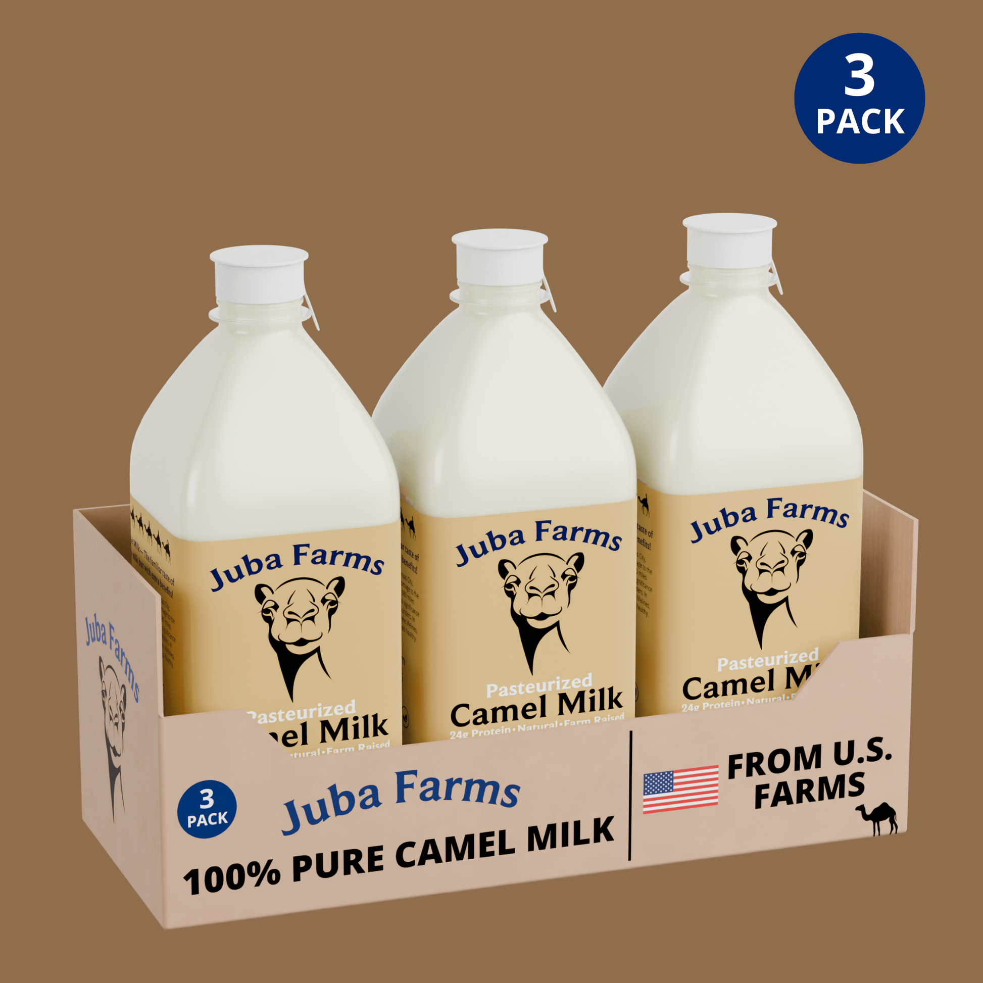 Fresh Camel Milk (1 Liter) - Juba Farms