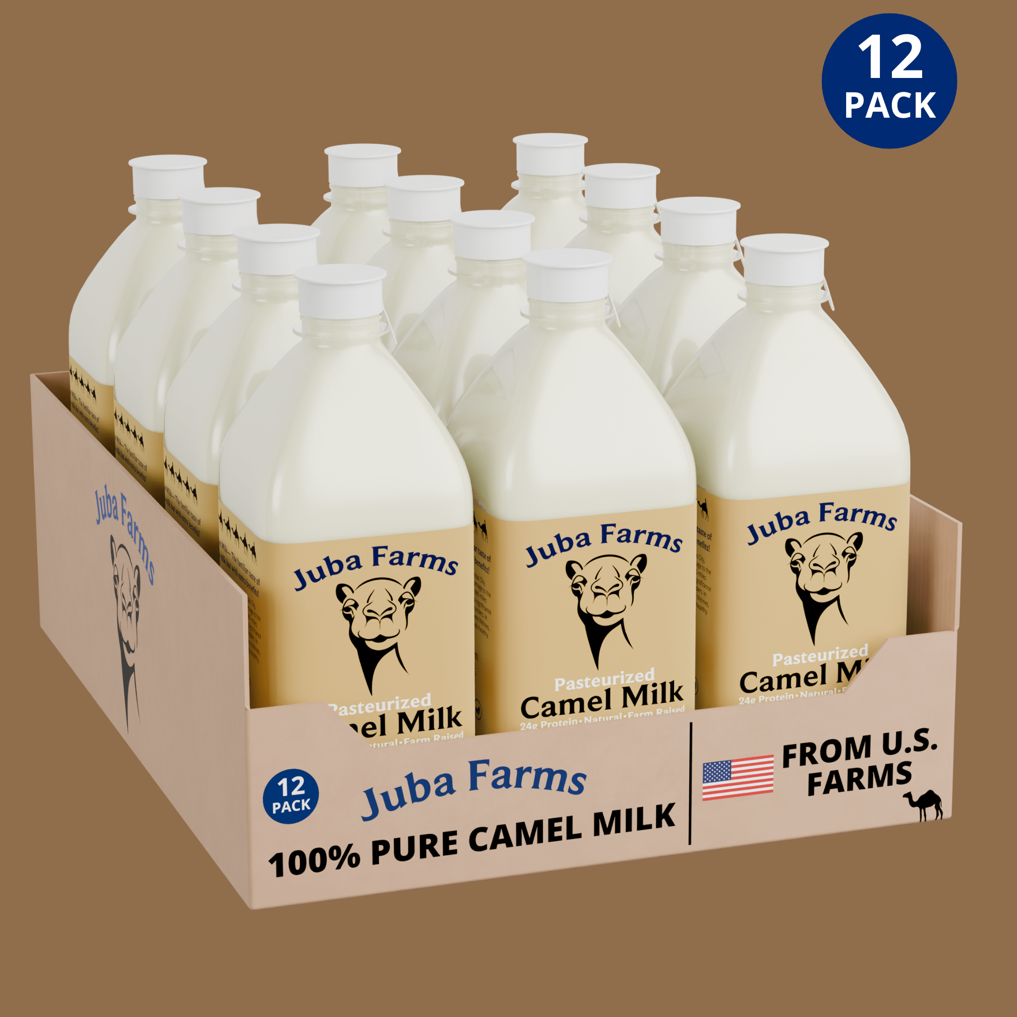 Fresh Camel Milk (1 Liter) - Juba Farms