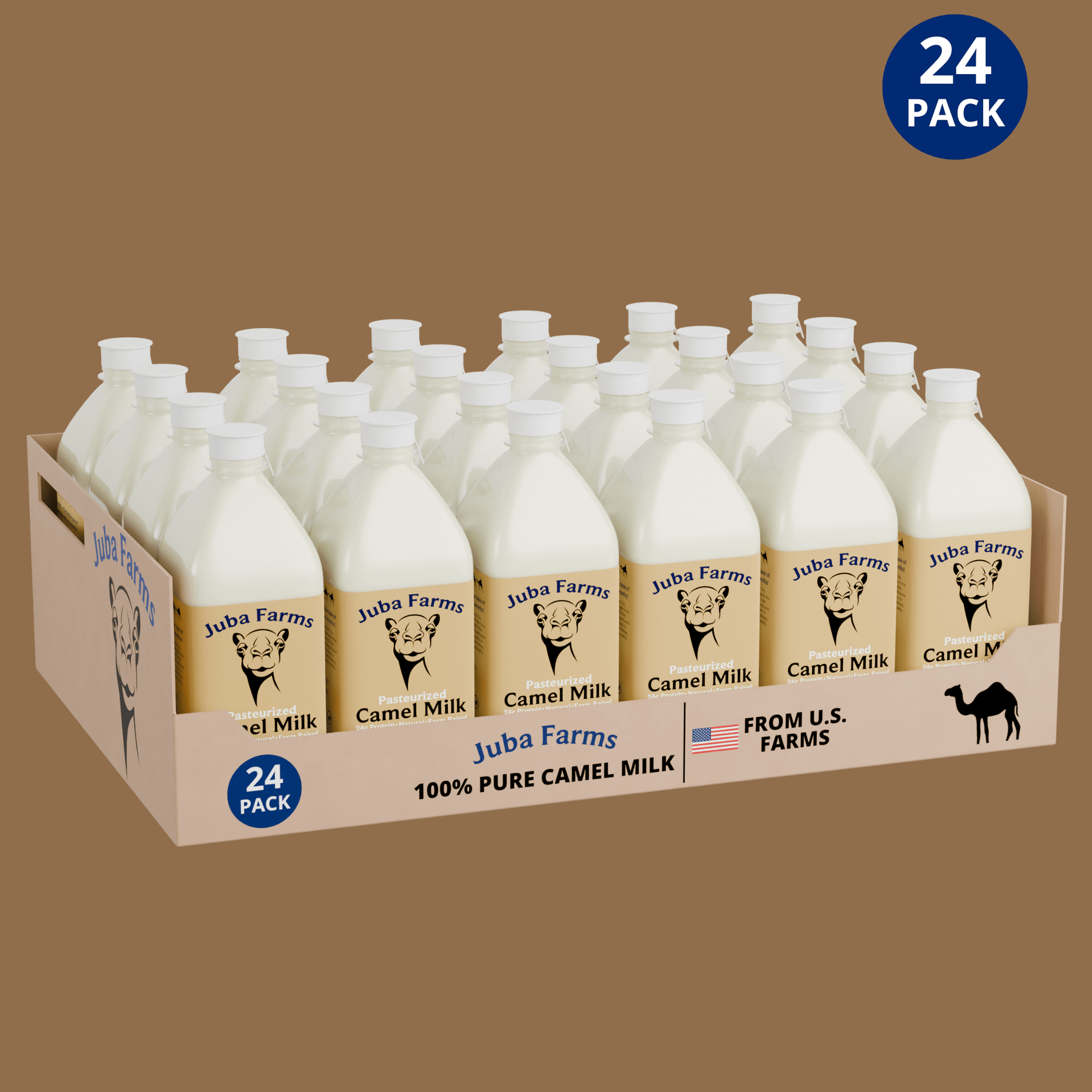 Fresh Camel Milk (1 Liter) - Juba Farms