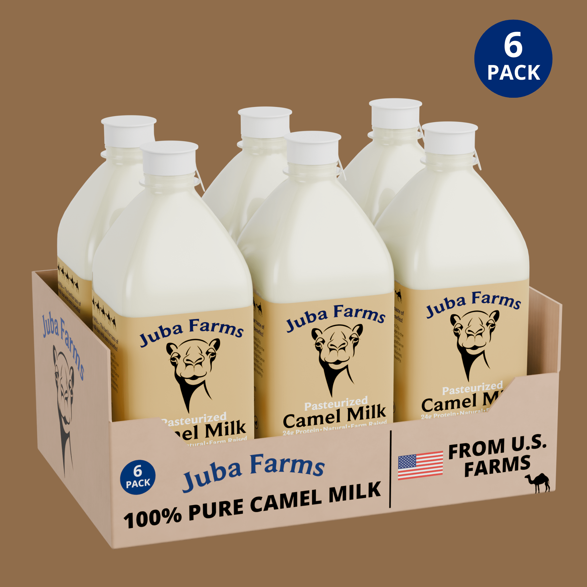Fresh Camel Milk (1 Liter) - Juba Farms
