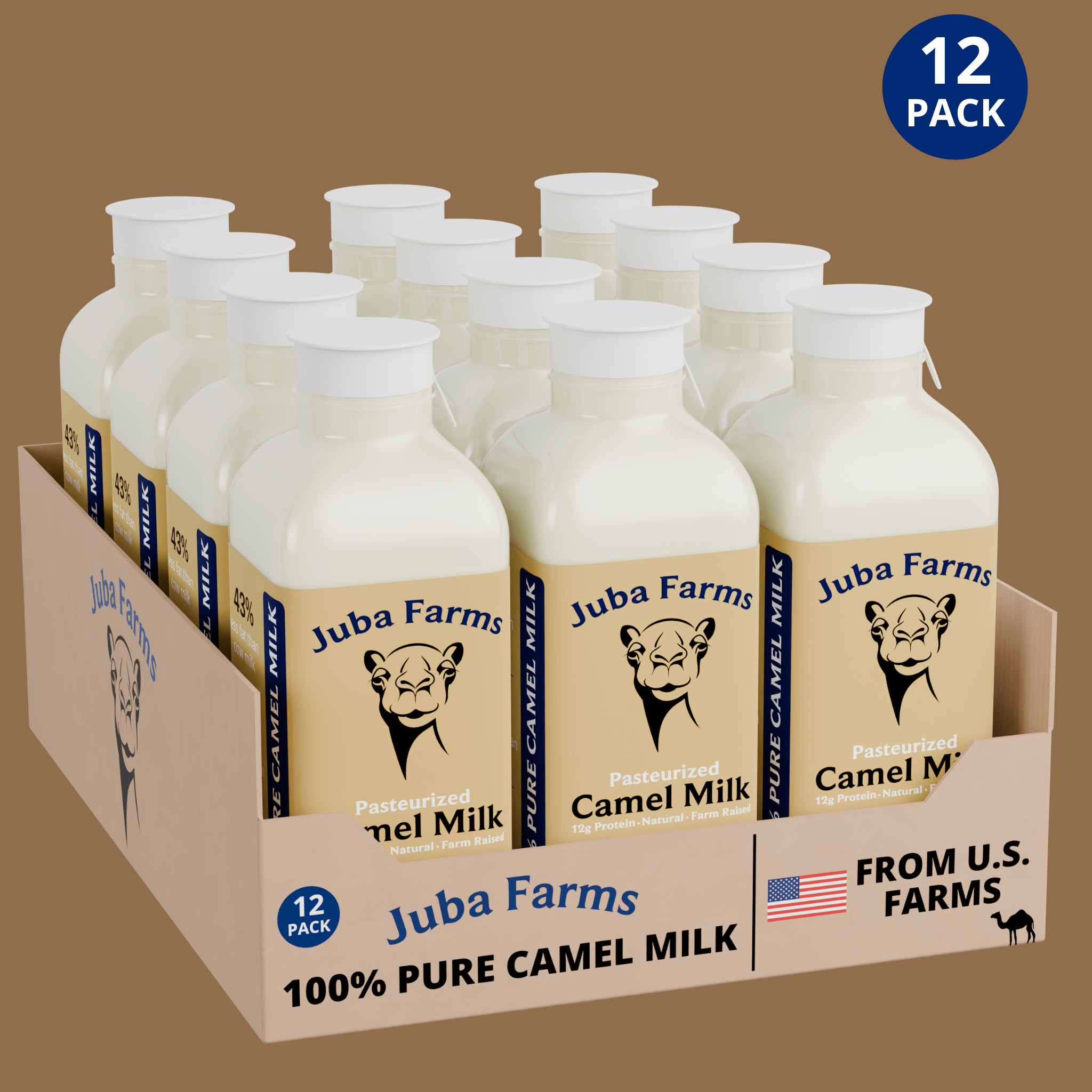 Fresh Camel Milk (16 oz) - Juba Farms