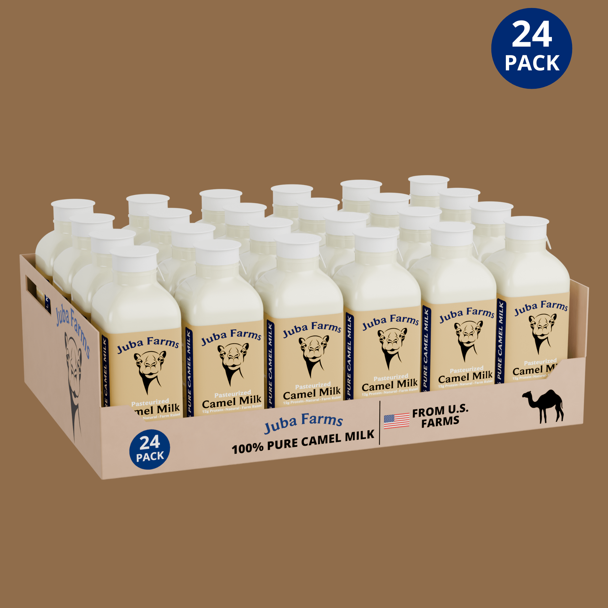 Fresh Camel Milk (16 oz) - Juba Farms