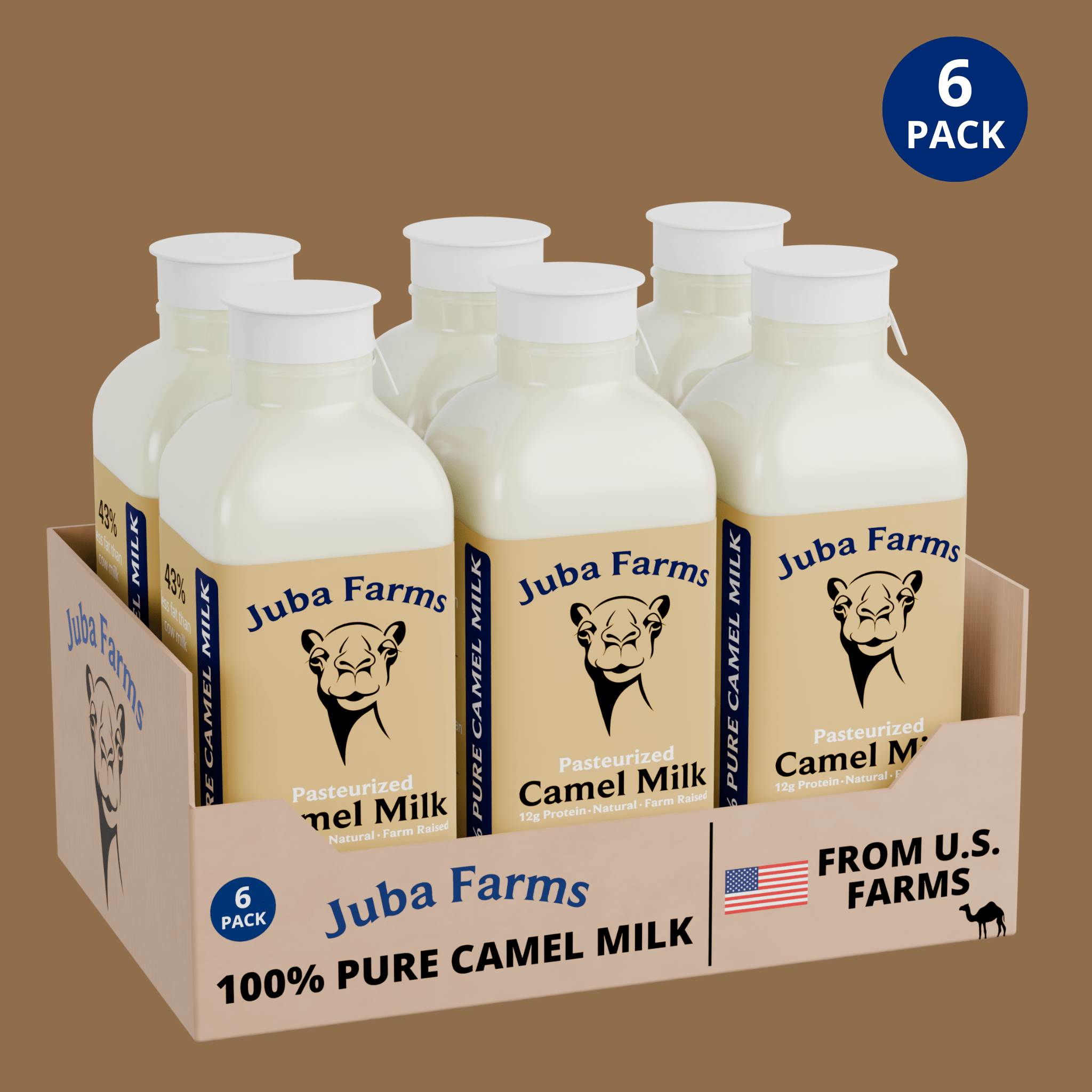 Fresh Camel Milk (16 oz) - Juba Farms