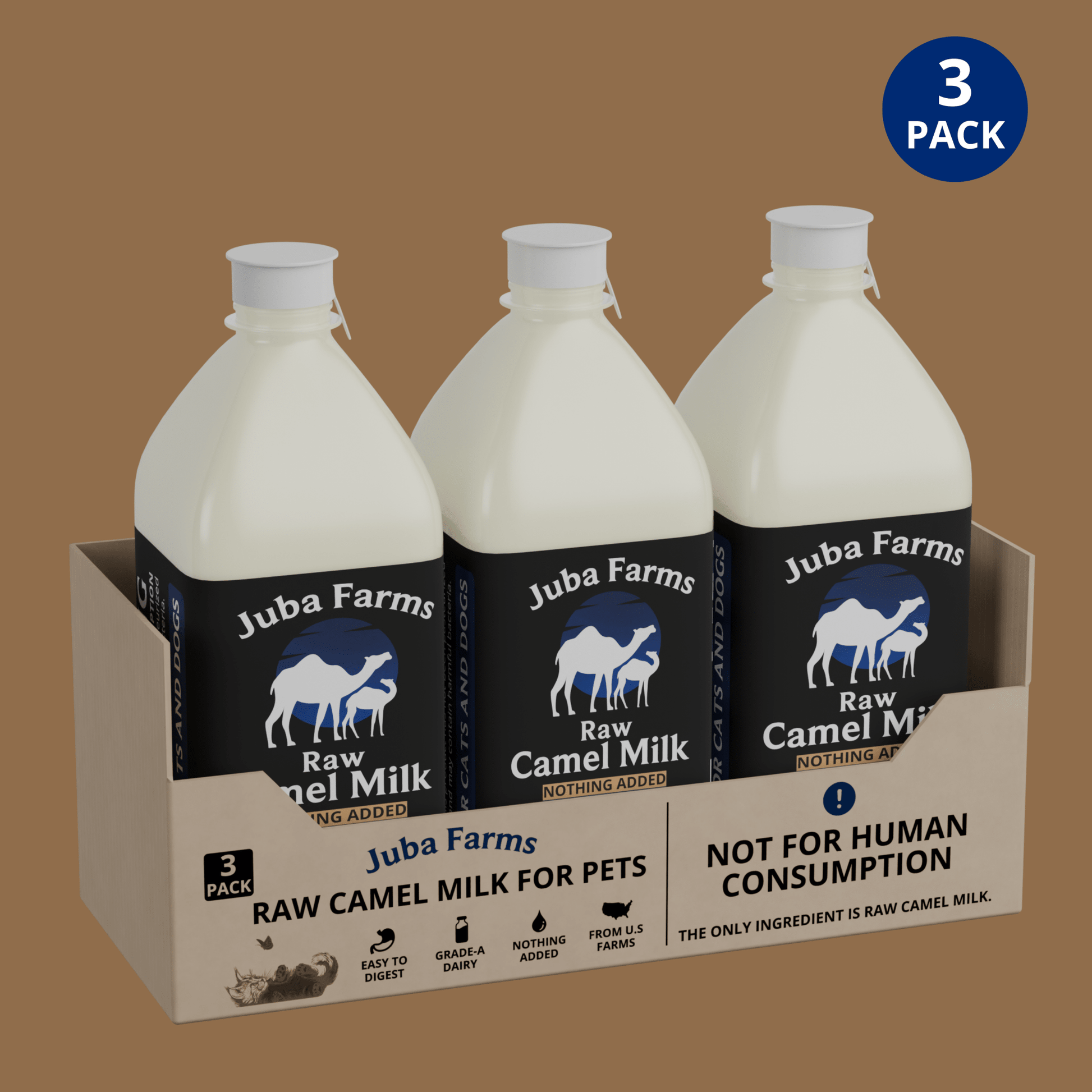 Pet Food Raw Camel Milk - Juba Farms
