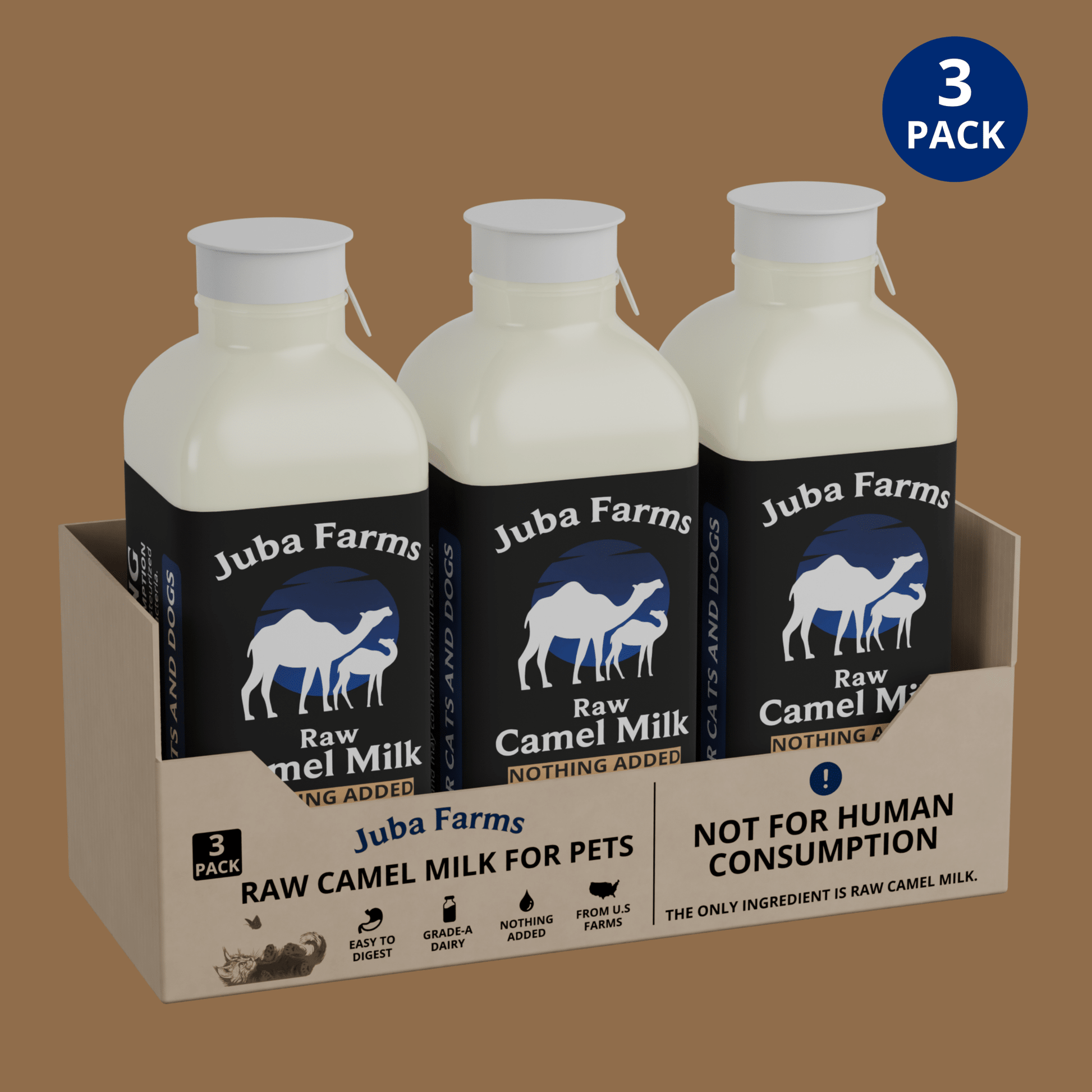 Pet Food Raw Camel Milk - Juba Farms