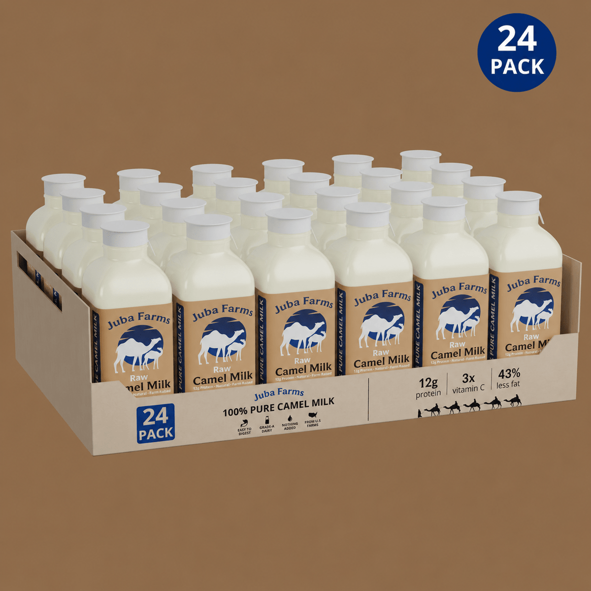 Raw Camel Milk (16 oz) *Missouri Only - Juba Farms