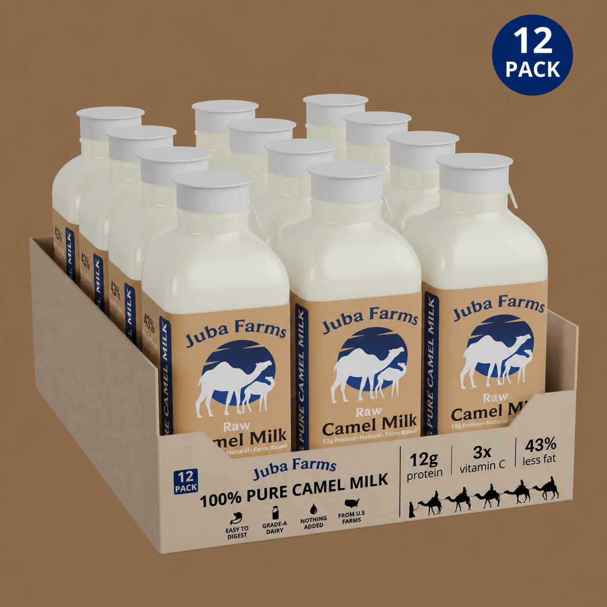 Raw Camel Milk (16 oz) *Missouri Only - Juba Farms