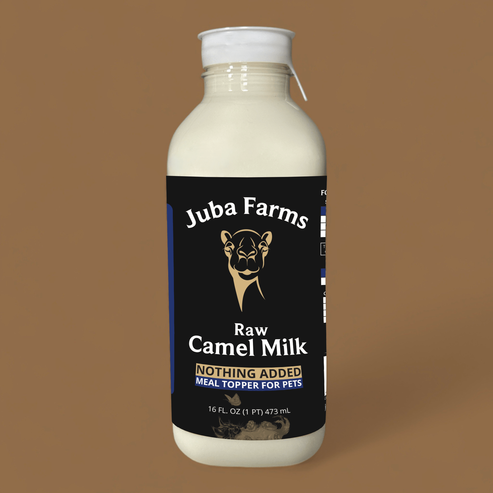 Wholesale Pet Food Raw Camel Milk (16 oz) ($8.00/each) - Juba Farms